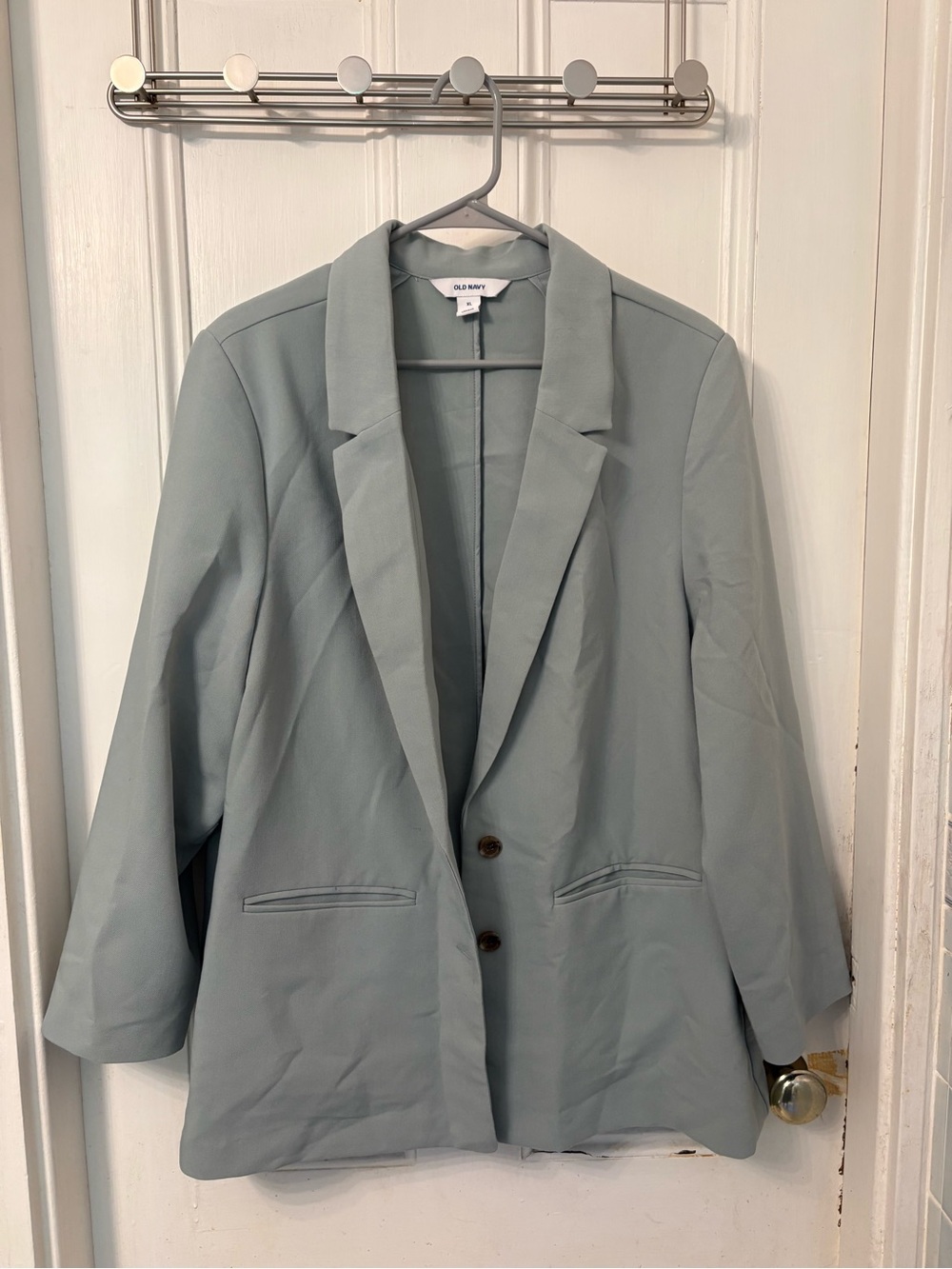 Old Navy Women's Sage Green Relaxed Blazer